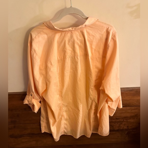 CJ Banks Button Down Top - Picture 2 of 7